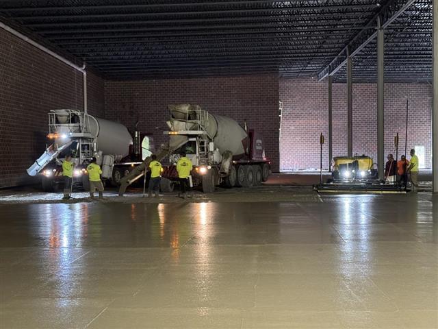 Factory concrete