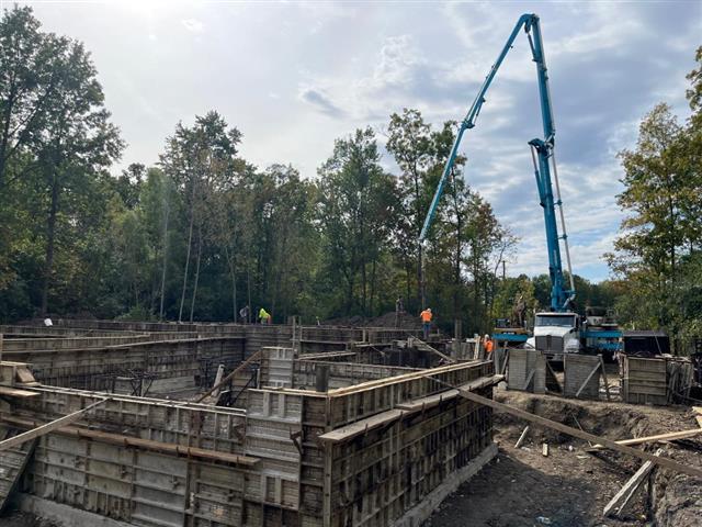 Canton Foundation concrete by Messina